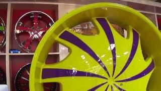 HILLYARD CUSTOM RIMampTIRE 32 INCH RIMS IN STOCK WORLDS BIGGEST 32 INCH RIMS [upl. by Bax]