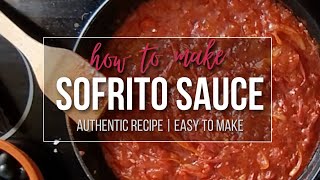 How to Make Sofrito  Spanish recipe that’s the cornerstone of Spanish cooking [upl. by Bilow]