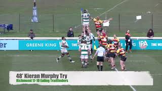 Richmond 2422 Ealing Trailfinders Match Highlights [upl. by Ahsikan]