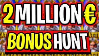 🔴 MY BIGGEST SLOT BONUS HUNT OPENING EVER €2000000 LIVE SLOTS 🔥 JOIN ME FOR BIG RECORD WINS‼️ [upl. by Brainard111]