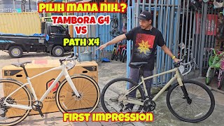 Review GRAVEL BIKE POLYGON TAMBORA G4 BERSAMA PATH X4 2024 [upl. by Cirre]