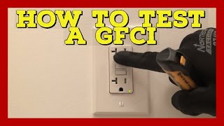 How to test a GFCI  How to troubleshoot a GFCI  The Electrical Guide [upl. by Yule984]