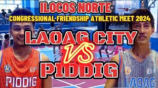 LAOG CITY VS PIDDIG  CFAM 2024 ILOCOS NORTE GAME HIGHLIGHTS [upl. by Aluap]