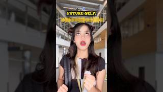 I can talk to my future self🗣️🤫shorts youtubeshorts funnyshorts [upl. by Rodina]