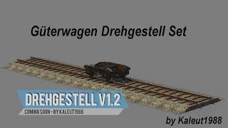 Transport Fever  Güterwagen Drehgestell Set v12 coming soon Preview [upl. by Kcirttap]