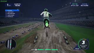 Monster Energy Supercross 5  Daytona Beach  Gameplay PC [upl. by Lona907]