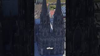 Cologne Cathedral Germany’s Gothic Masterpiece in 15 Seconds Shorts [upl. by Aiouqes]