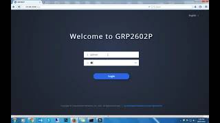 grandstream grp2602p 4lines sip phone registration with mitel [upl. by Esaele]