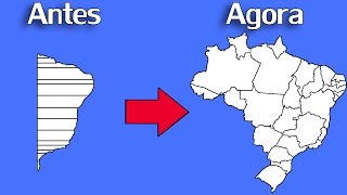 Evolução do Território Brasileiro [upl. by Guod]