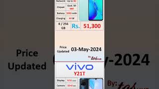 Vivo Mobile Phone Latest Price in Pakistan Date 3May2024 Price Starting From 24K To 80K [upl. by Radbun]