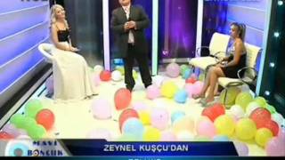 ZEYNEL KUSCU DELI KIZ ADANA KOZA TV MAVI BONCUK PROGRAMI [upl. by Tergram920]