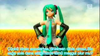 Hatsune Miku  Levan Polkka Turkish SubTürkçe Altyazılı [upl. by Orelle673]