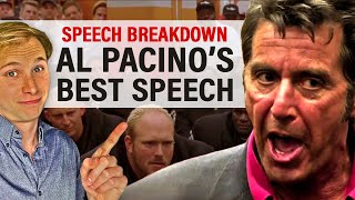 The Most Inspiring Speech in Movie History  Al Pacino  Breakdown [upl. by Nared]