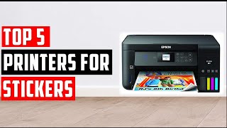 ✅Best Printer for Stickers In 2024  Get creative and make money printing stickers at home [upl. by Annola]