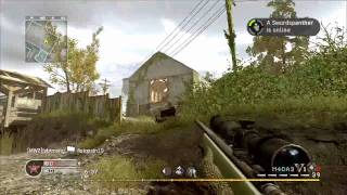 Call of Duty Modern Warfare m40a3 Gameplay COD4 Sniping w Legend of Thunder [upl. by Asillim691]