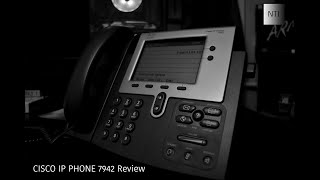 NEW SIP PHONE Review Cisco IP Phone 7942 [upl. by Dustan434]