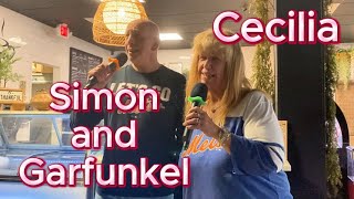 Simon and Garfunkel Cecilia karaoke duet [upl. by Yesnyl]