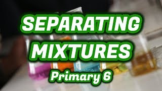 METHODS for SEPARATING MIXTURES  Ways to separate separation techniques  Grade 6  Happy Learning [upl. by Hogle548]