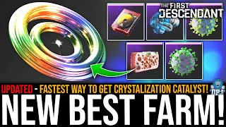 NEW BEST FARM for CRYSTALIZATION CATALYSTS  The First Descendant Updated Farm Guide [upl. by Evelc]