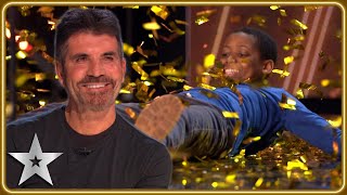 GOLDEN BUZZER is one of the BEST VOICES Simons ever heard  Auditions  BGT 2023 [upl. by Isabella]