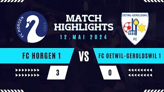 FC Horgen 1 vs FC OetwilGeroldswil 1 [upl. by Nelie]