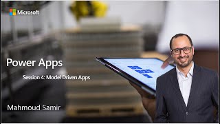 4 Power Apps series Session 4  Model Driven Application Arabic [upl. by Amleht]