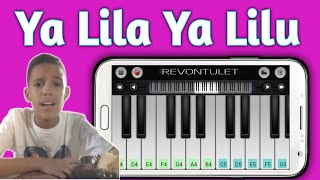 Ya Lili Ya lila  Trending Song  Jays Piano  Walk Band Tutorial [upl. by Mall]