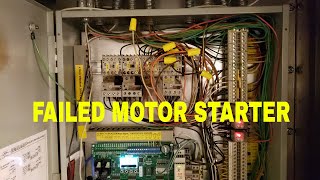 EXHAUST FAN FAILED MOTOR STARTER [upl. by Luahs422]