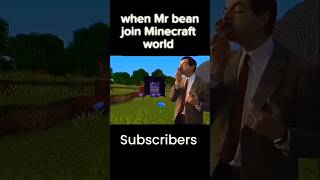 Mr Bean minecraftda minecraft uzbcarol [upl. by Suiramad]