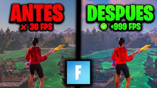 La MEJOR OPTIMIZACION Para FORTNITE C5S2 ✅ AUMENTA Tus FPS [upl. by Sloane577]