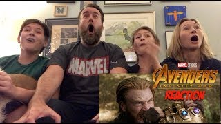 Avengers Infinity War  Official Trailer 2 REACTION [upl. by Padriac]