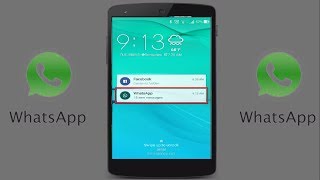 How to Hide Whatsapp Messages From Android Home Screen [upl. by Azeel]