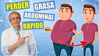 MEJOR MODO de PERDER GRASA ABDOMINAL RAPIDO [upl. by Zonda]