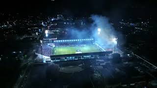 ¡Espectacular Así fue la previa en el Estadio Morazán en el clásico entre Real España vs Olimpia [upl. by Eehsar]