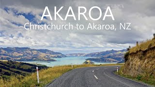 4K Scenic Drive  Christchurch to Akaroa New Zealand [upl. by Eenaffit]