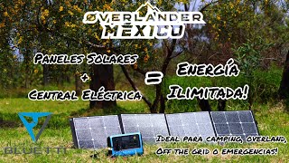 Paneles solares para camping  BLUETTI SP200 amp EB70S [upl. by Steady114]