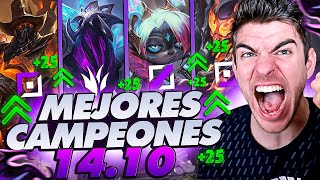 🔥LOS 3 CAMPEONES MÁS ROTOS DE CADA ROL DEL NUEVO PARCHE 1410  SEGUNDO SPLIT  LEAGUE OF LEGENDS [upl. by Ymma]