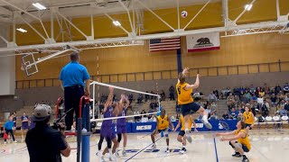 UCSB vs GCU Mens Volleyball 2024 [upl. by Bathulda]