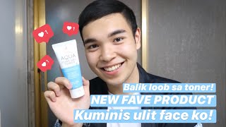 REVIEW iWHITE KOREA AQUA PURE GEL TONER  Bren Mendoza [upl. by Ananna]