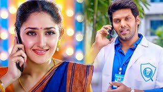 आर्य और सायेशा सहगल का सुपर रोमांटिक सीन  Ghajinikanth Movie Scenes [upl. by Eraste]