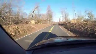 TORNADO DAMAGE TAPPAHANNOCK VIRGINIA 22416 [upl. by Jair]