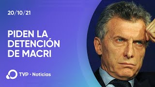 Piden la detención de Mauricio Macri [upl. by Eldin]