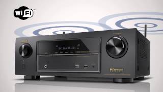 Denon AVR X1100W with Bluetooth and WIFI  UNRIVALED NOW UNWIRED [upl. by Nefets]