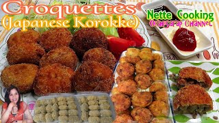 Beef KorokkeJapanese Beef Croquettes [upl. by Sahpec416]