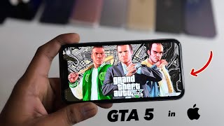 How to Download GTA 5 in any iPhone  Install GTA 5 in iPhone 11 [upl. by Nema466]