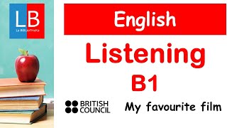 Clases Inglés online LISTENING B1 Listen amp Check 4 MY FAVOURITE FILM [upl. by Shay142]