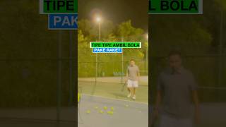 Tipe tipe ambil bola pake raket shorts tennis [upl. by Iderf]