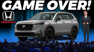 ALL NEW 2024 Honda CRV SHOCKS The Entire Car Industry [upl. by Eldnar76]