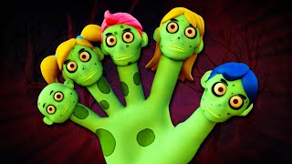 Zombie Finger Family  Spooky Halloween Rhymes For Kids  Tum Tum Kids TV [upl. by Tito591]