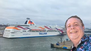 Whats it like to leave Tallinn Estonia on the Tallink Megastar to Helsinki [upl. by Claresta780]